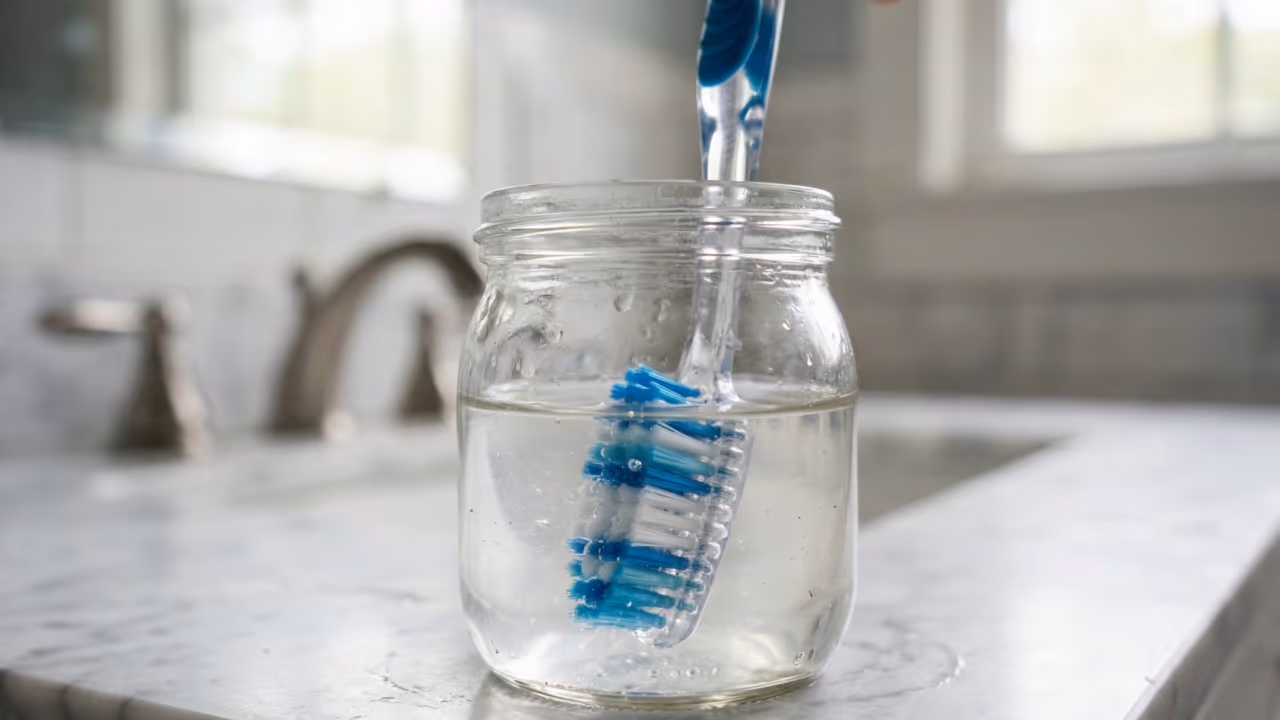 Não basta enxaguar a escova de dentes: o método correto para desinfetar e eliminar bactérias
