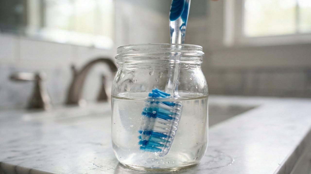 Não basta enxaguar a escova de dentes: o método correto para desinfetar e eliminar bactérias