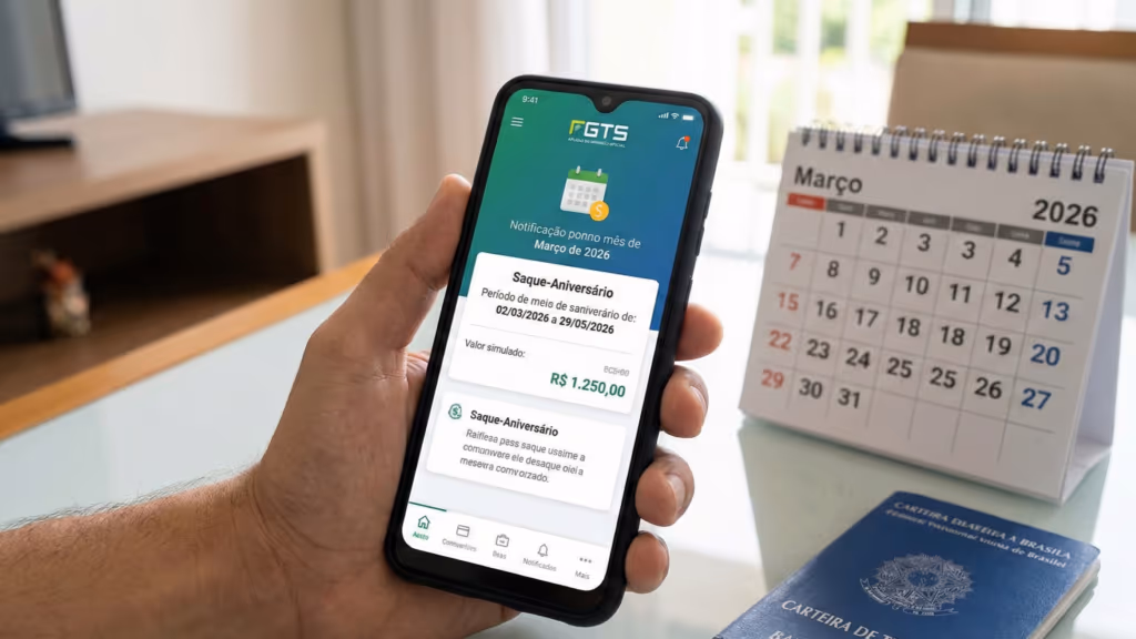 Saque-Aniversário do FGTS: veja quando cai, o prazo para sacar e quanto pode sair do saldo