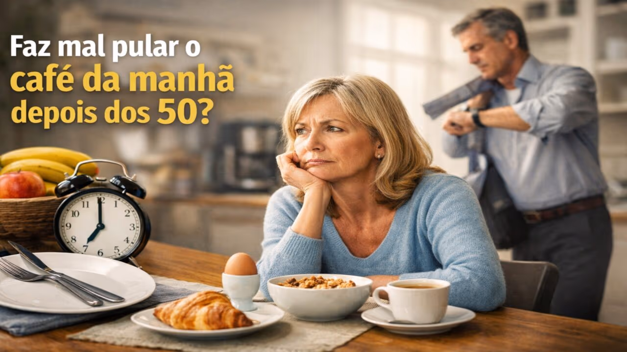 Faz mal pular o café da manhã depois dos 50?