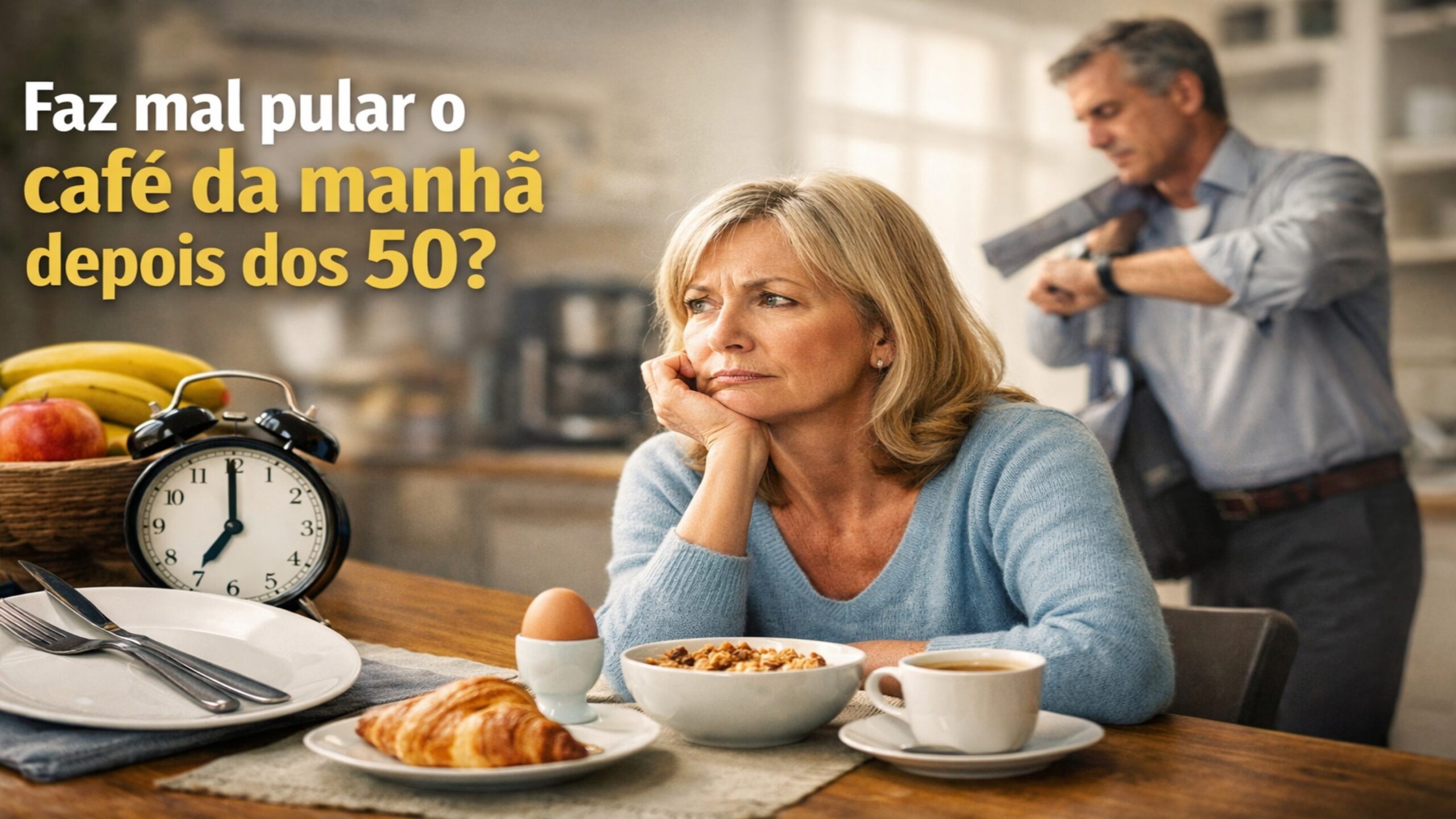 Faz mal pular o café da manhã depois dos 50