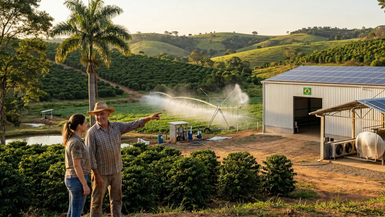 Mesmo com novas taxas, a energia solar é de grande valia para os produtores rurais brasileiros