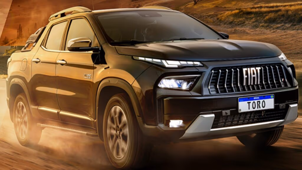 Nem só força chama atenção na Fiat Toro 2025 que aposta em motor turbo forte e bom pacote de tecnologia