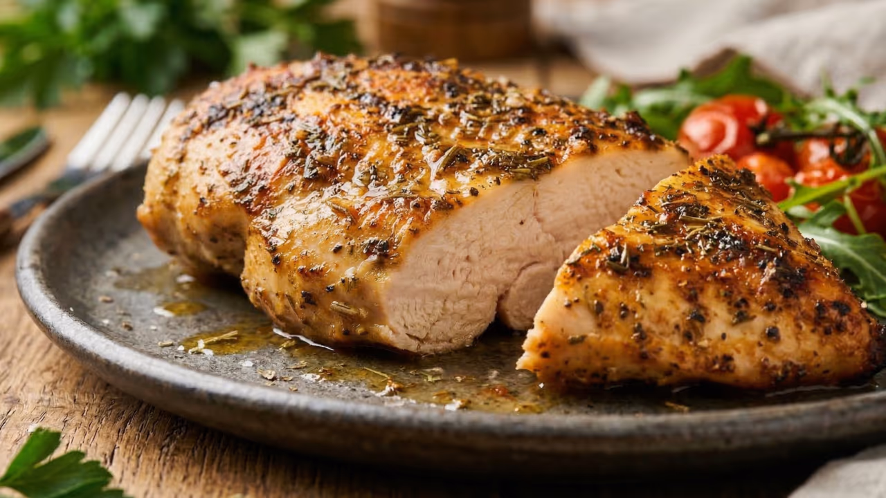 Esqueça o frango seco: o truque dos chefs para deixar o peito de frango suculento sem uma gota de óleo