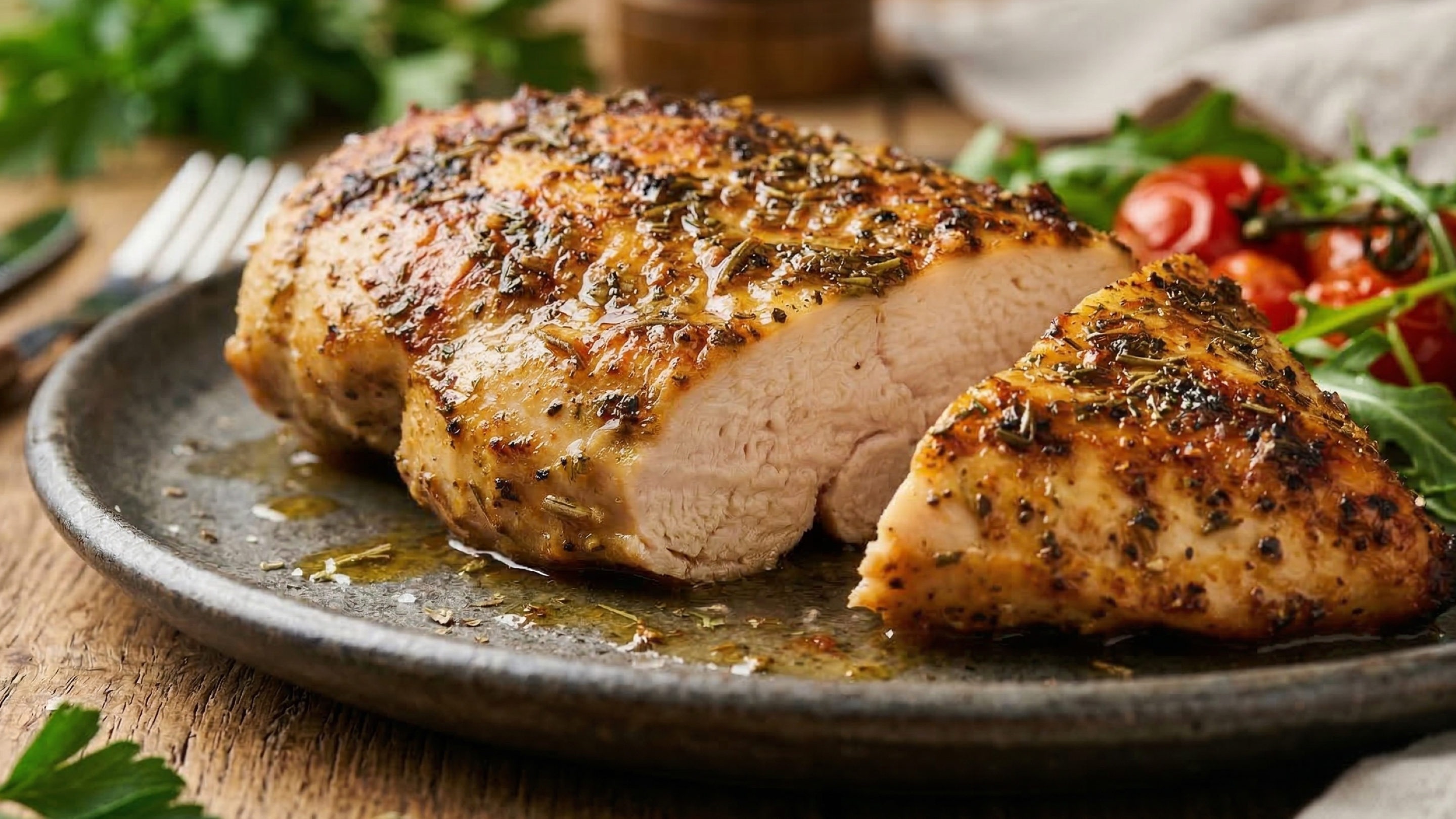 Esqueça o frango seco: o truque dos chefs para deixar o peito de frango suculento sem uma gota de óleo