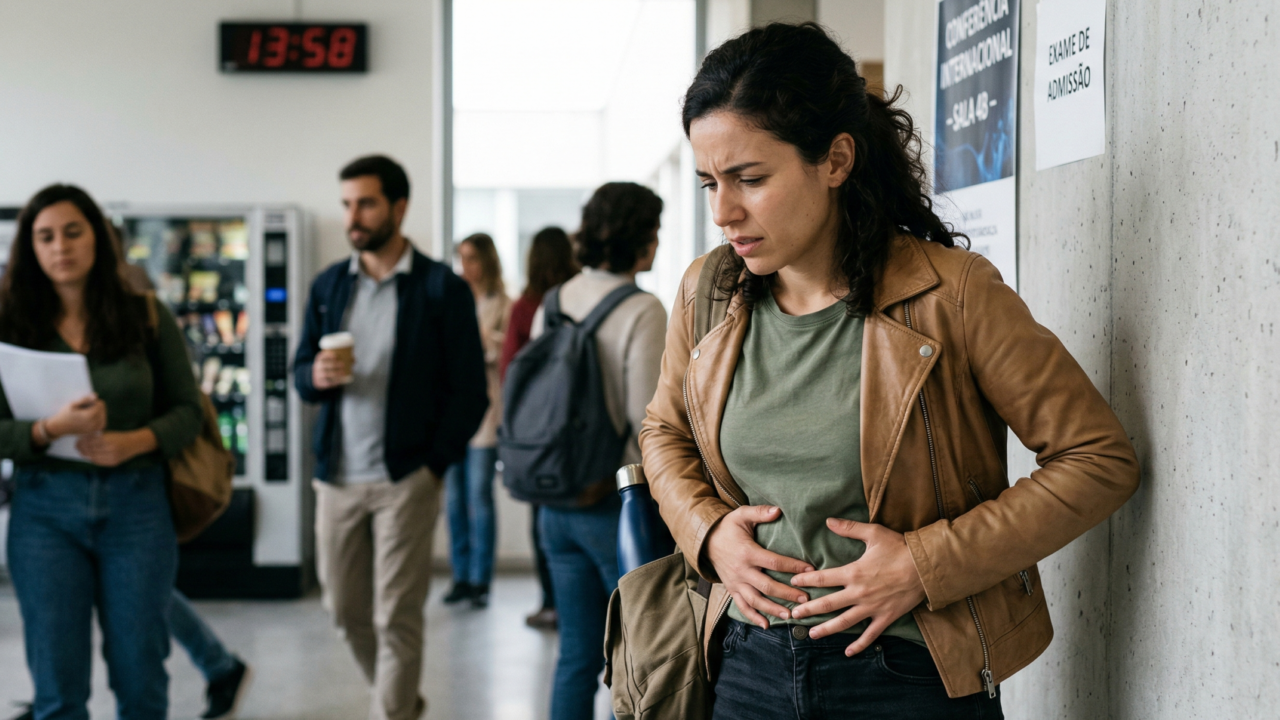 Aquele frio na barriga acontece, principalmente, por movimento involuntários do nosso intestino