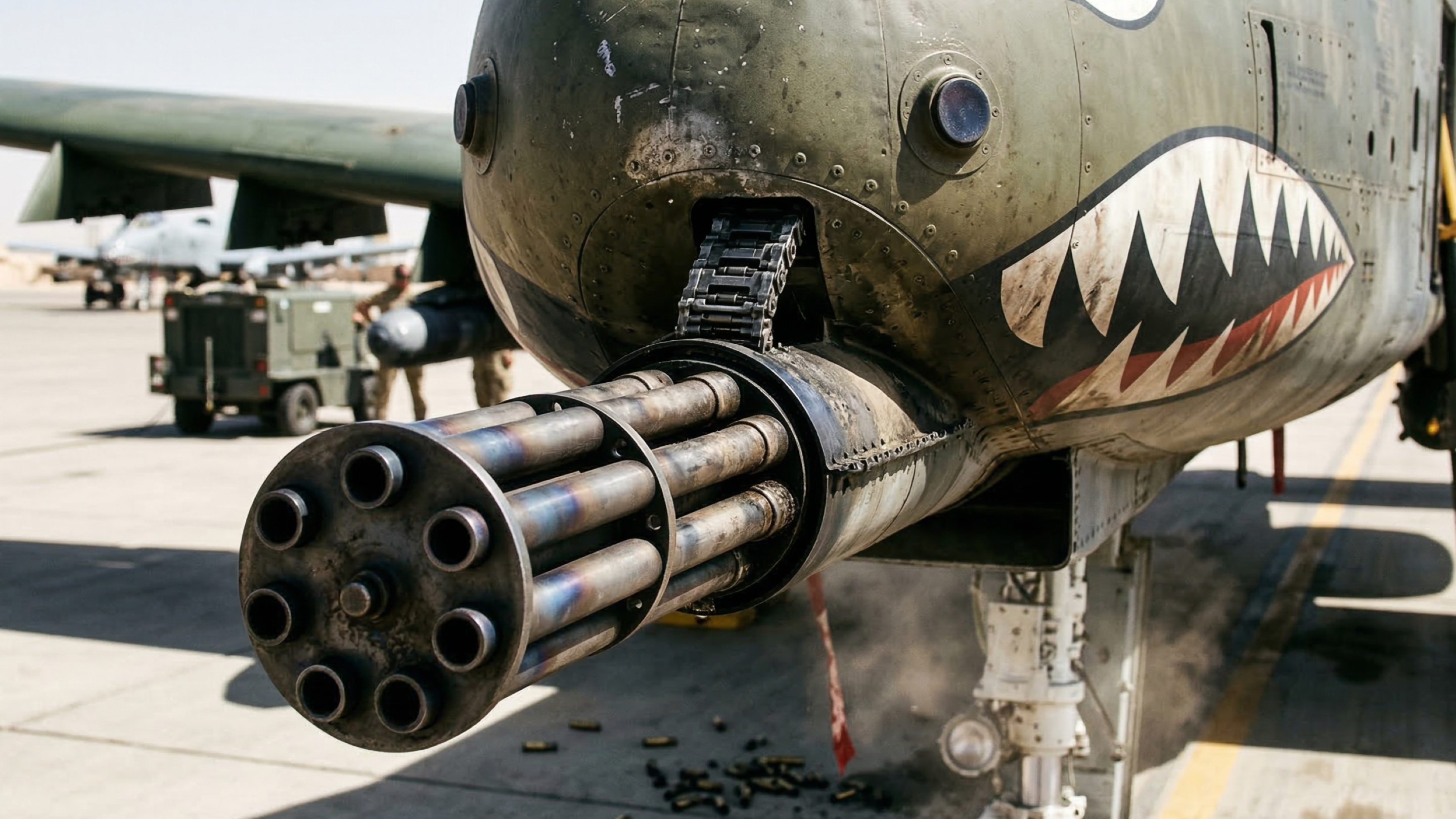 O canhão que virou lenda: Por que o GAU-8 parece mais assustador do que muitos mísseis modernos