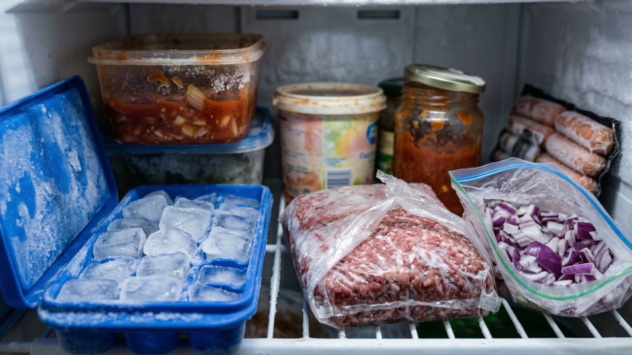 Cuidados simples ao armazenar o gelo, ou simplesmente refazer, mantém ele sem sabor intruso
