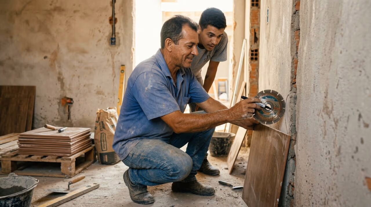 Pedreiro tem ideia de gênio e é eleito o melhor pedreiro do momento