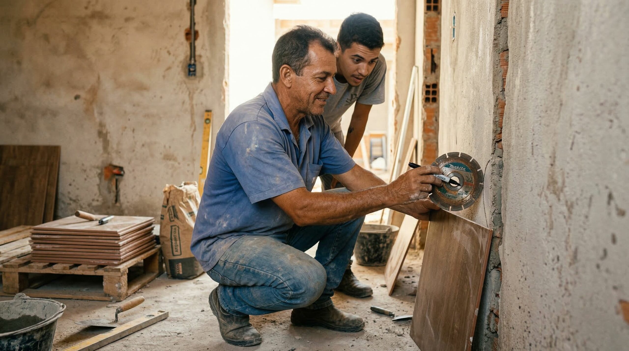 Pedreiro tem ideia de gênio e é eleito o melhor pedreiro do momento