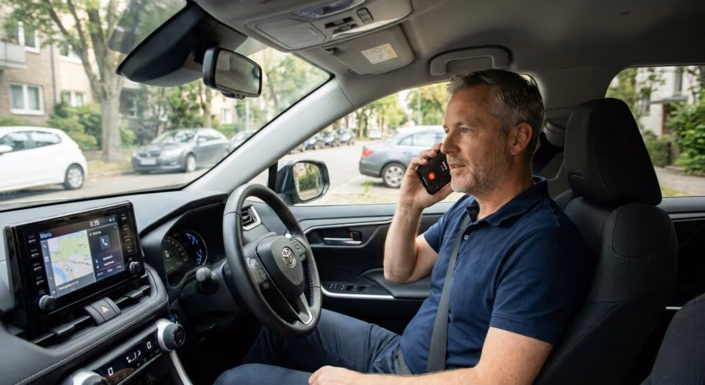 Motoristas que param o carro para atender o celular certamente conhecem o art. 252 do CTB