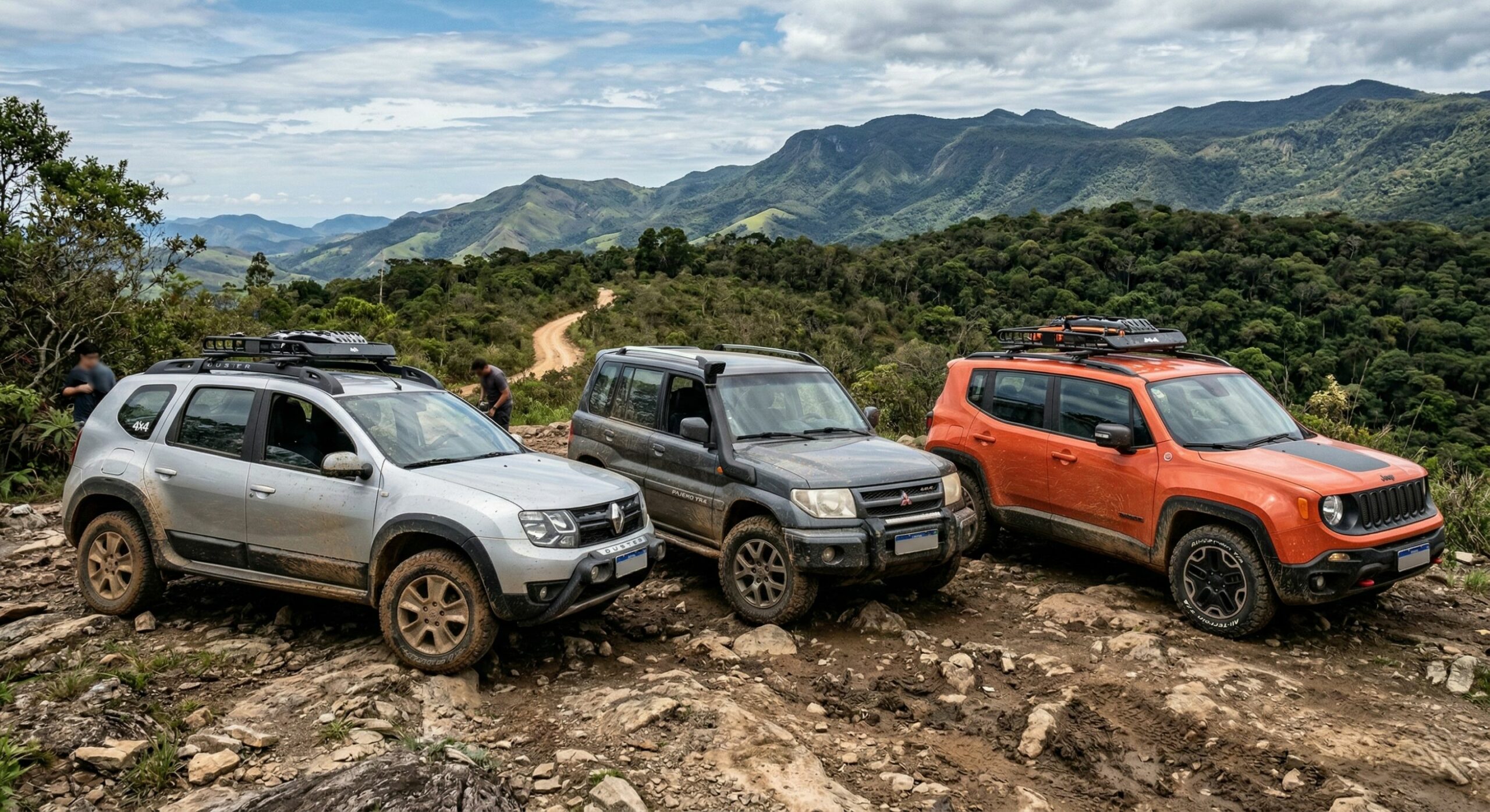 Cinco SUVs baratos com DNA off-road que enfrentam lama e trilha sem reclamar