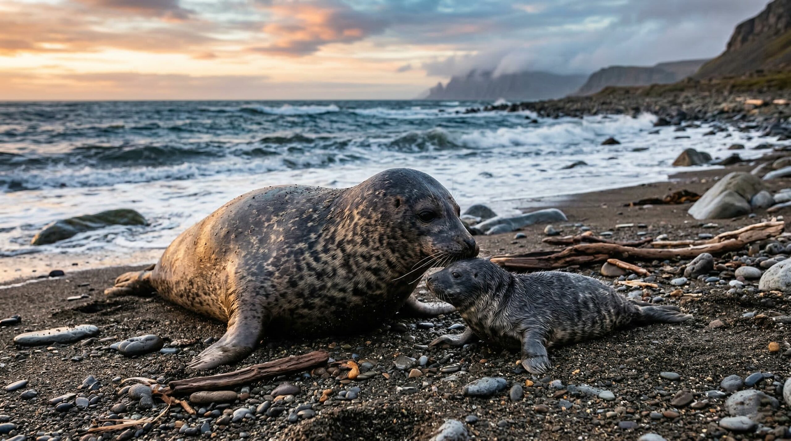 Reação da mãe foca ao descobrir que filhote na verdade estava vivo encanta a internet