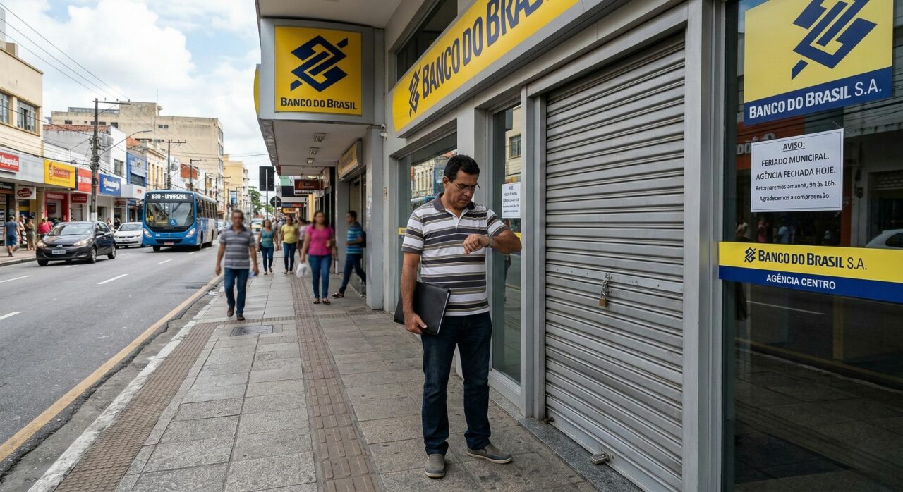 Bancos estarão fechados nesta 6ª feira, dia 06