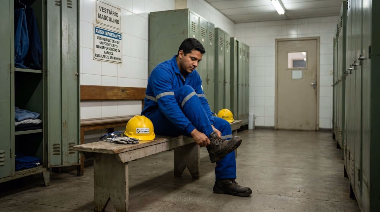 Trabalhadores que batem o ponto somente após a troca de uniforme podem estar perdendo horas valiosas no serviço