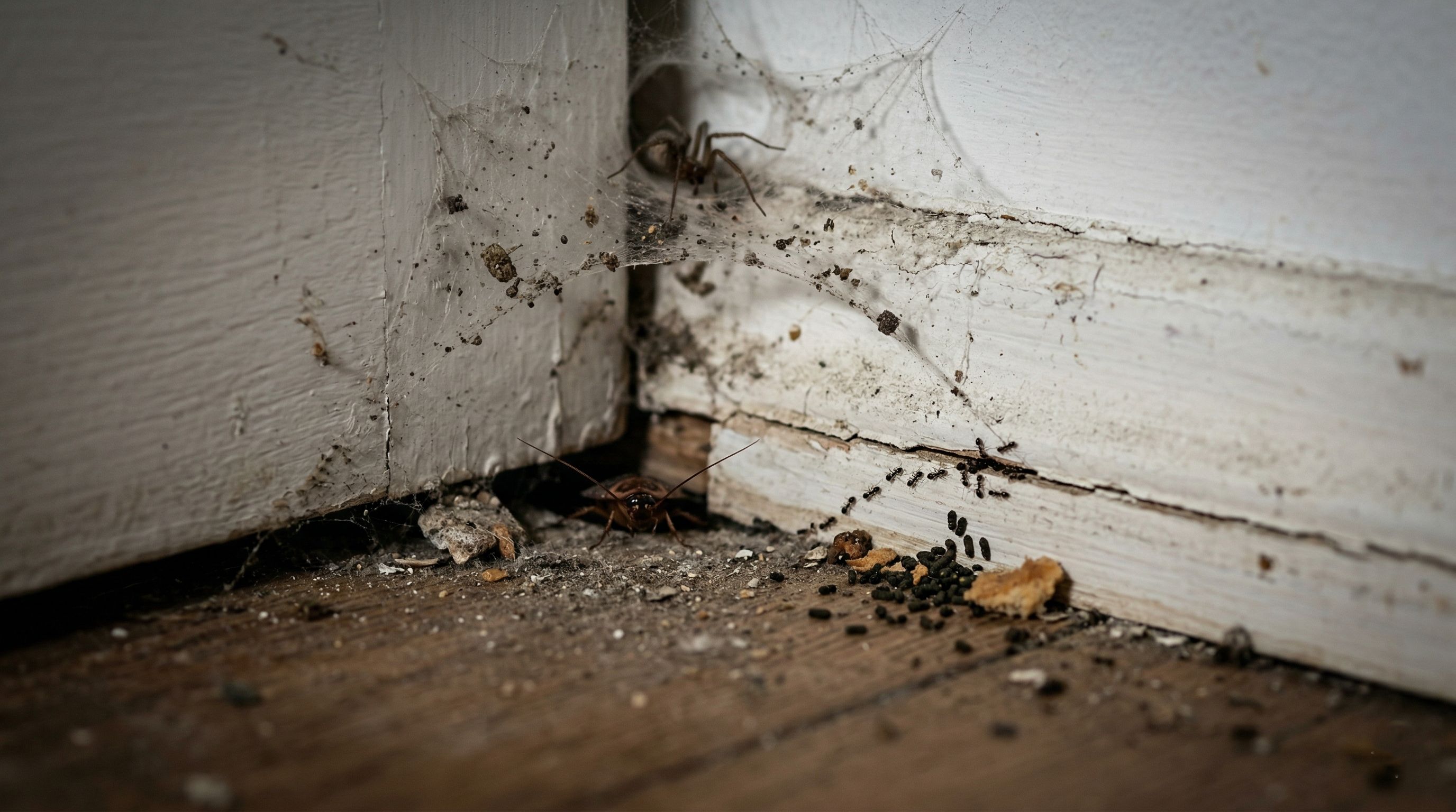 Os cantos da casa que quase ninguém limpa direito e que acabam virando esconderijo perfeito para insetos