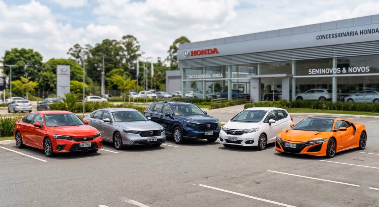 Nem só Civic nem só CR-V: os carros da Honda que mais combinam com confiabilidade, conforto e desempenho