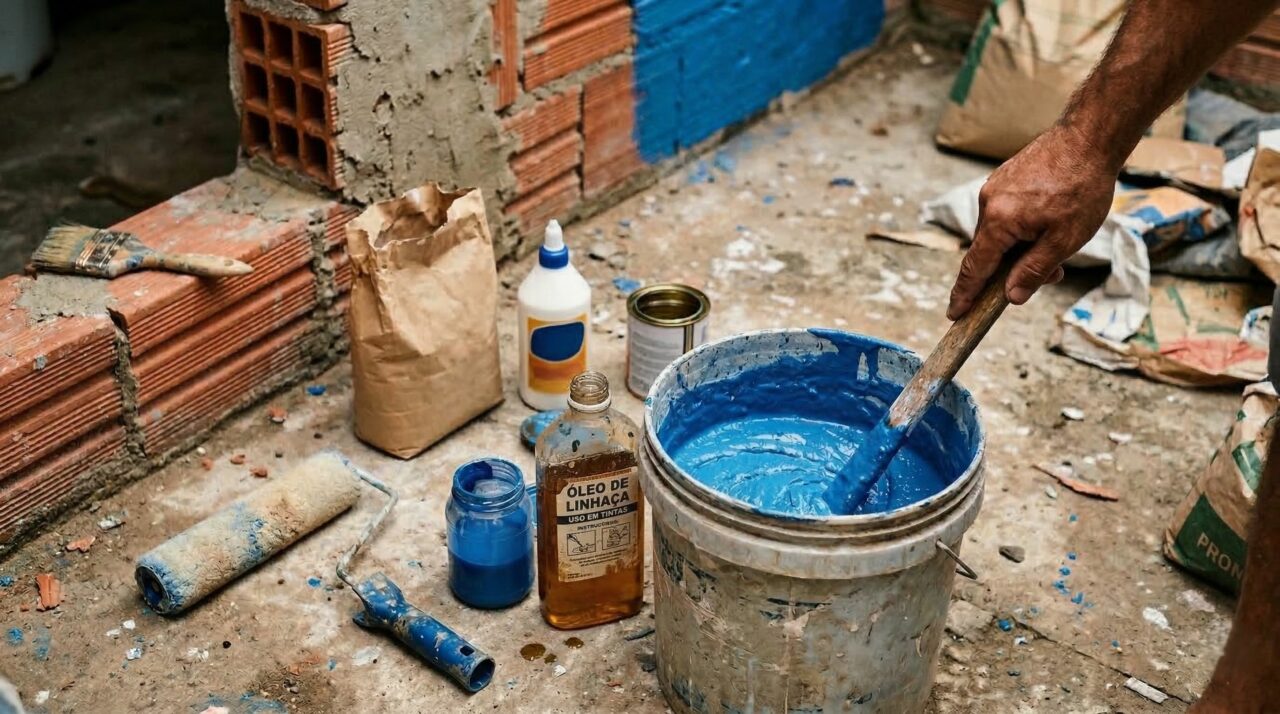 Misturar rejunte, cola e óleo: o segredo que os fabricantes não querem que você saiba