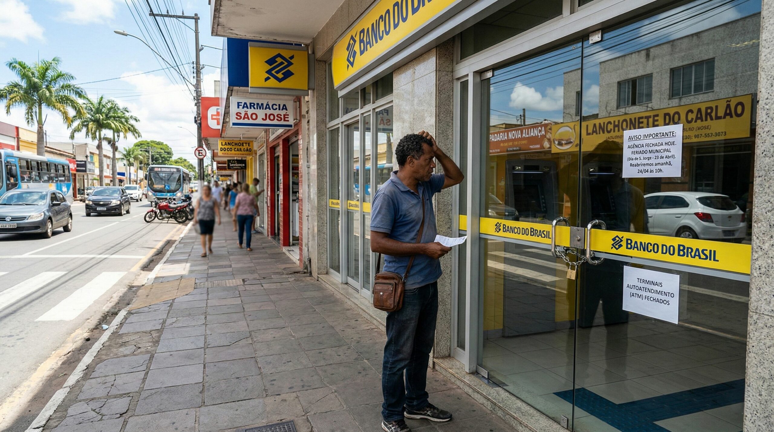 Bancos fecham nesta 3ª feira, dia 03/03