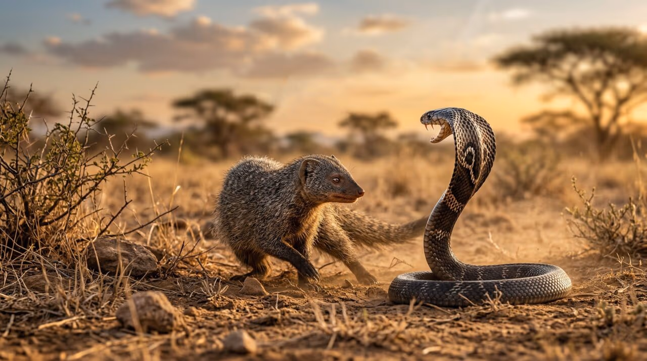 Mangusto, o predador fofinho que derrota serpentes como se não fosse nada