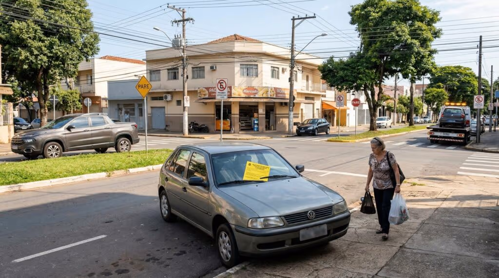 Motoristas que estacionam na esquina certamente conhecem o art. 181 do CTB