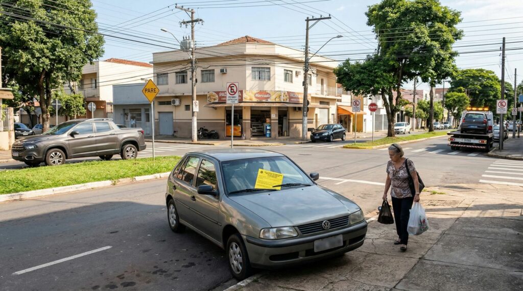 Motoristas que estacionam na esquina certamente conhecem o art. 181 do CTB