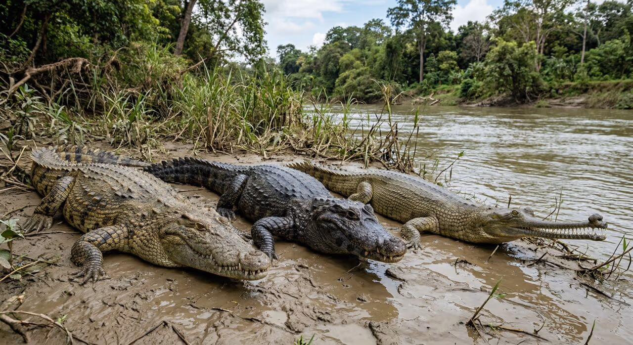 Qual a diferença entre crocodilo, jacaré e gavial e por que só um deles vive no Brasil