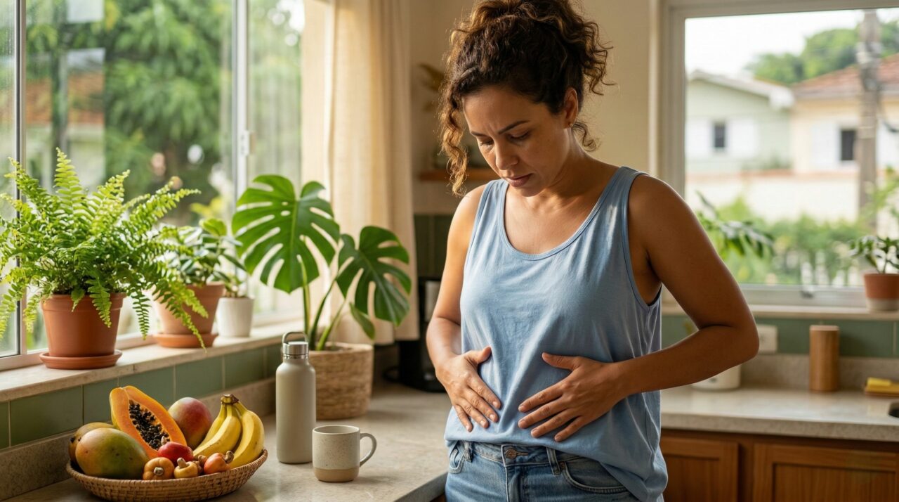 Diferença entre barriga inchada e gordura abdominal e o que isso muda na forma de cuidar do corpo