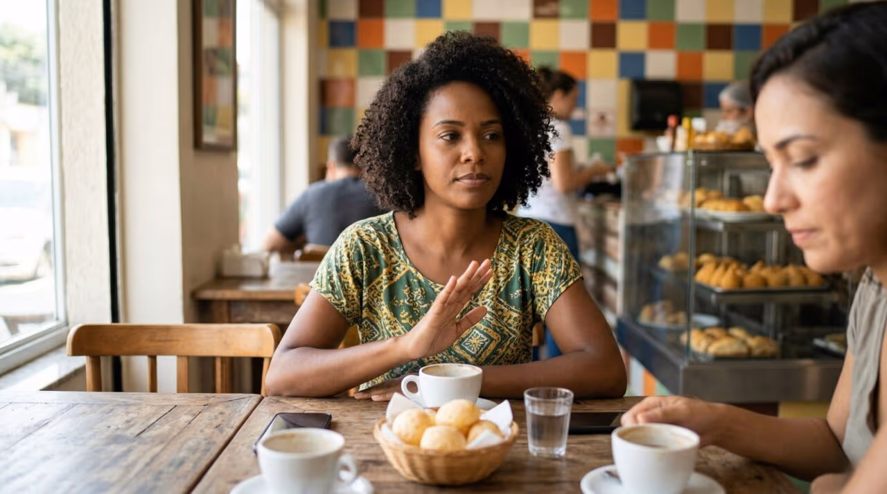 Frases simples que encerram de vez conversas desconfortáveis