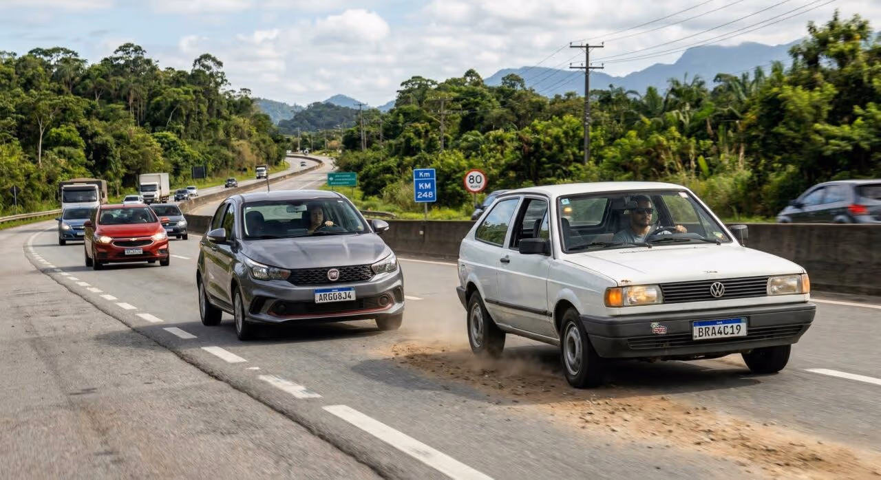 Motoristas que insistem em ultrapassar pela direita certamente não conhecem o art. 199 do CTB