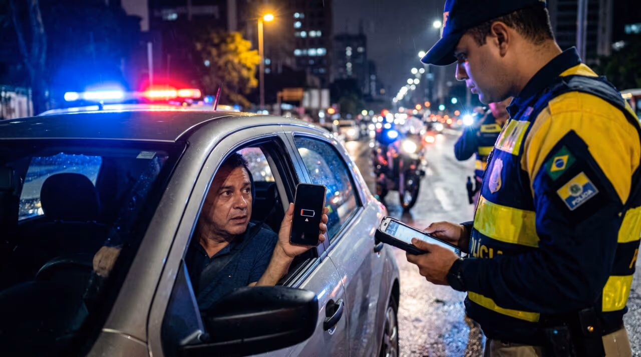 É verdade que o motorista pode dirigir somente com com a CNH Digital?