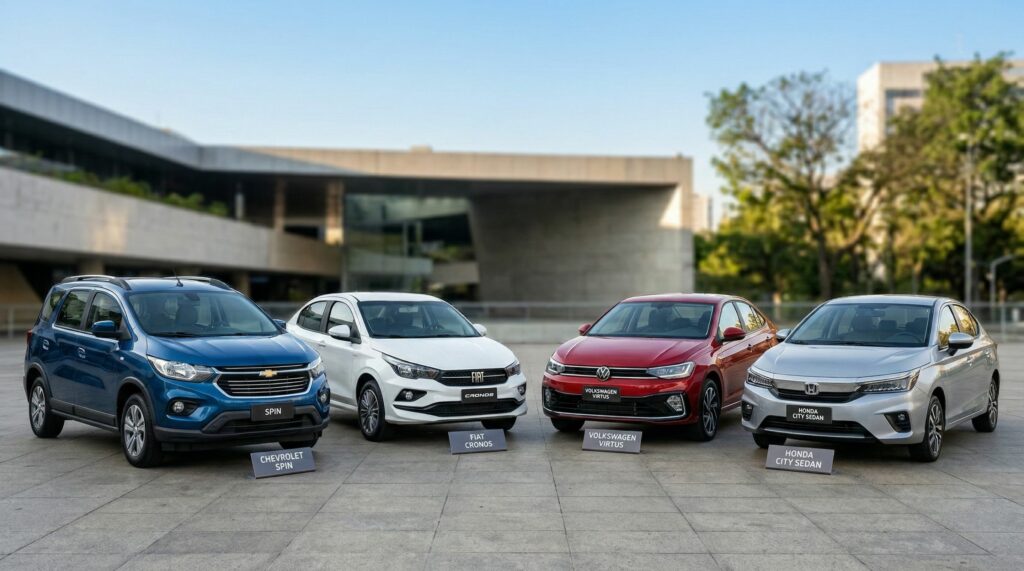 Seis carros ideais para quem tem filhos e quer conforto sem gastar muito