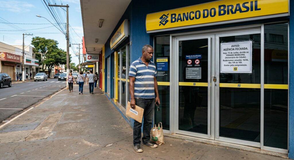 Bancos fecham 5ª feira, dia 05/03