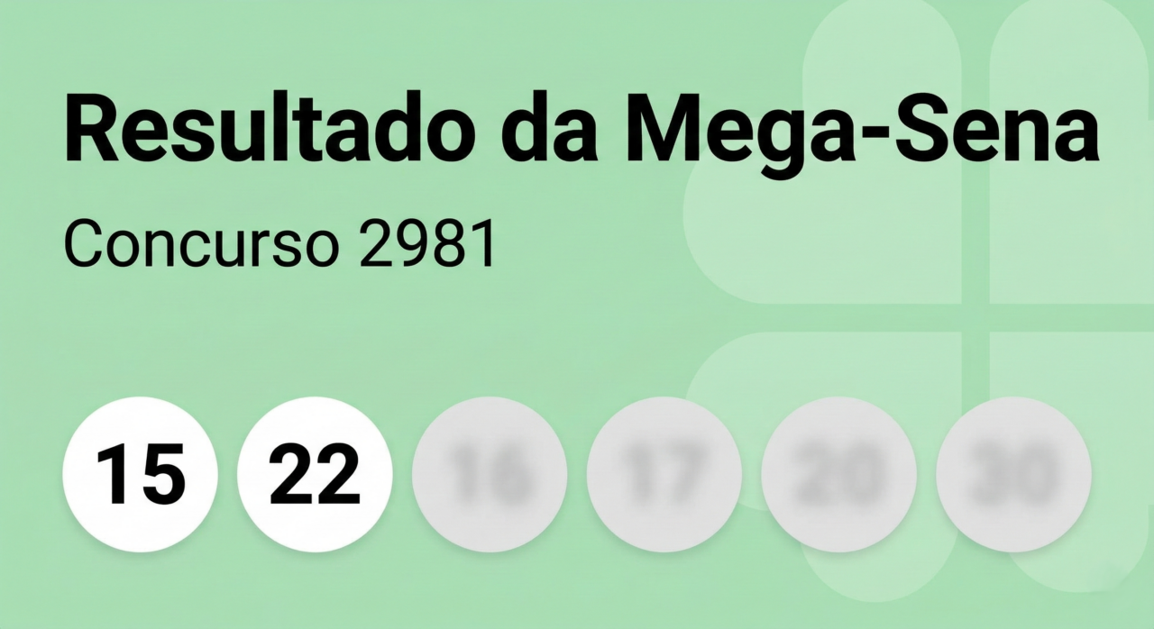 Aviso importante para quem fez aposta na Mega-Sena neste sábado, dia 07