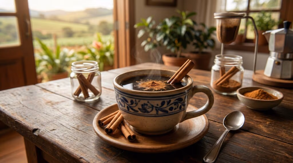 Misturar café com canela: o preparo de café que oferece controle discreto da glicose