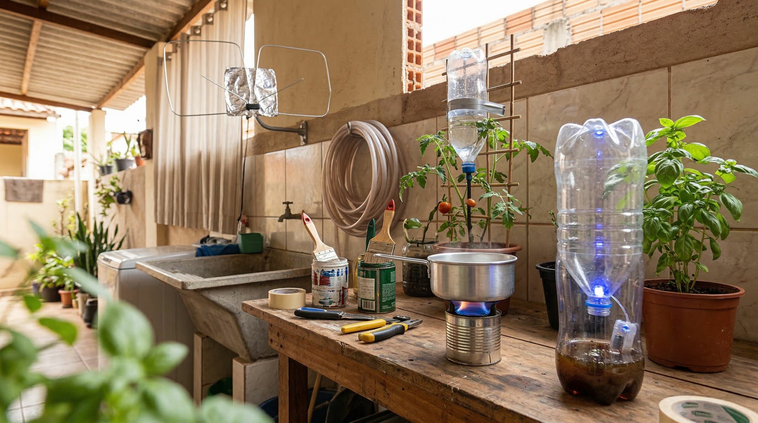 Dez ideias geniais que transformam lixo comum em soluções úteis para casa e ainda ajudam a economizar