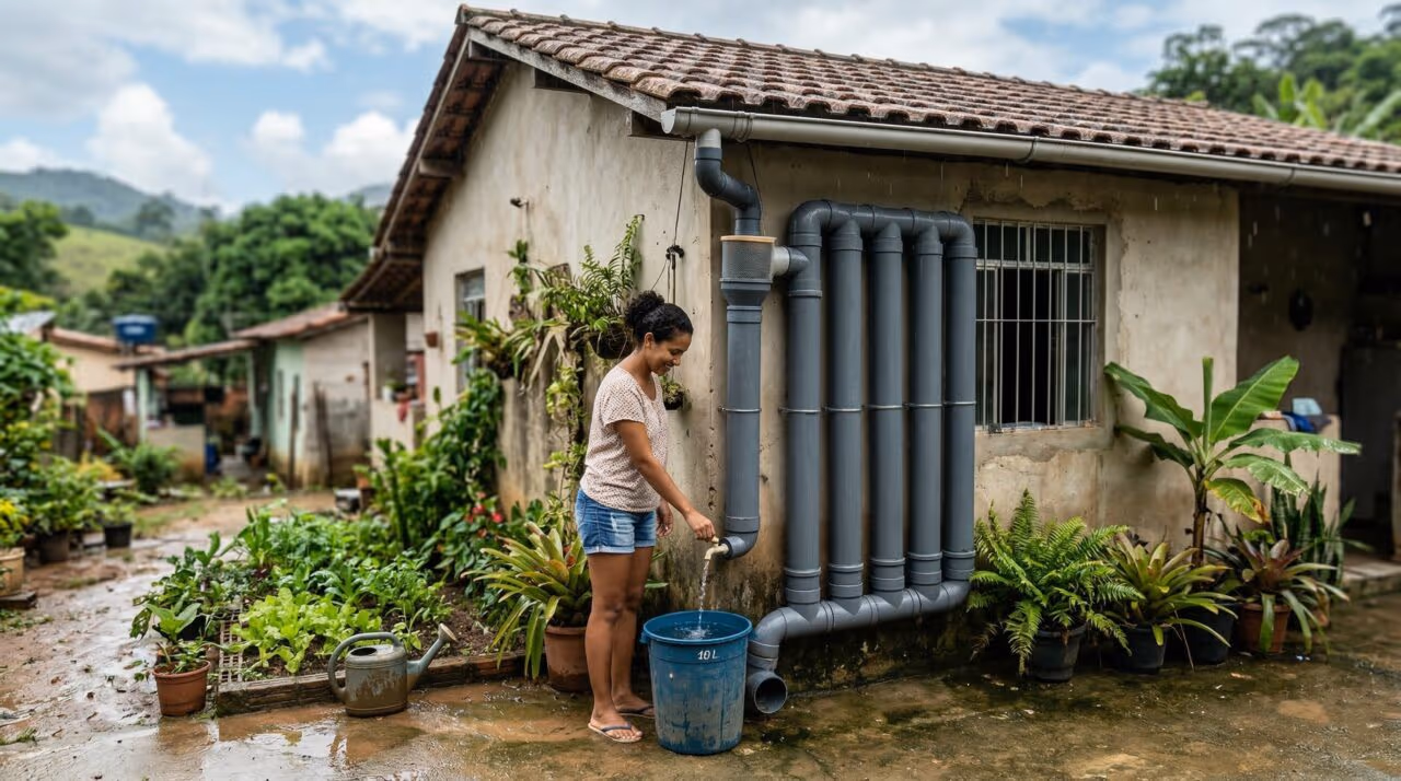 O sistema que aos poucos vai substituir a caixa d’água tradicional e armazena até 3.000 litros de água por menos de R$ 1.200