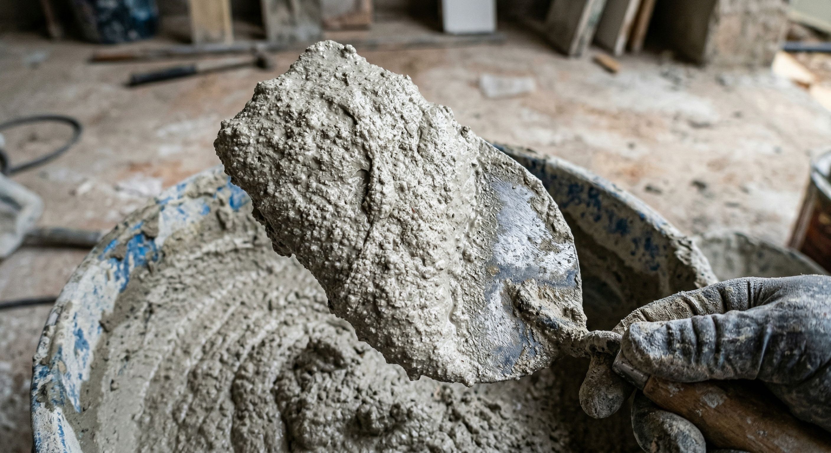 Misturar argamassa mista com cal e cimento: o que é e para que serve