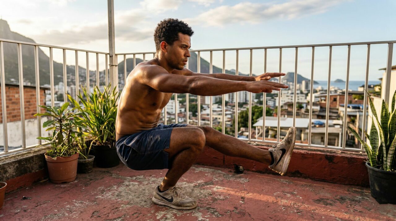 Fazer calistenia em casa traz os mesmos resultados da academia?