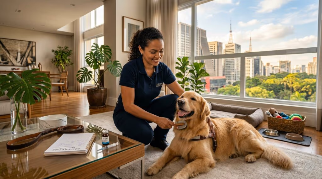 Essa profissão pouco falada cuida de pets e garante salários até R$ 12 mil reais