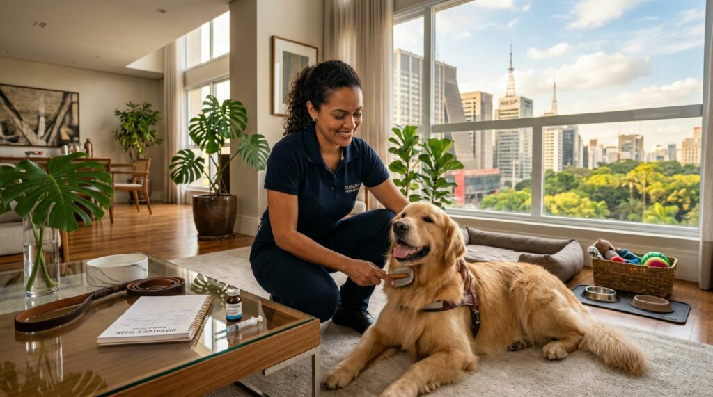Essa profissão pouco falada cuida de pets e garante salários até R$ 12 mil reais