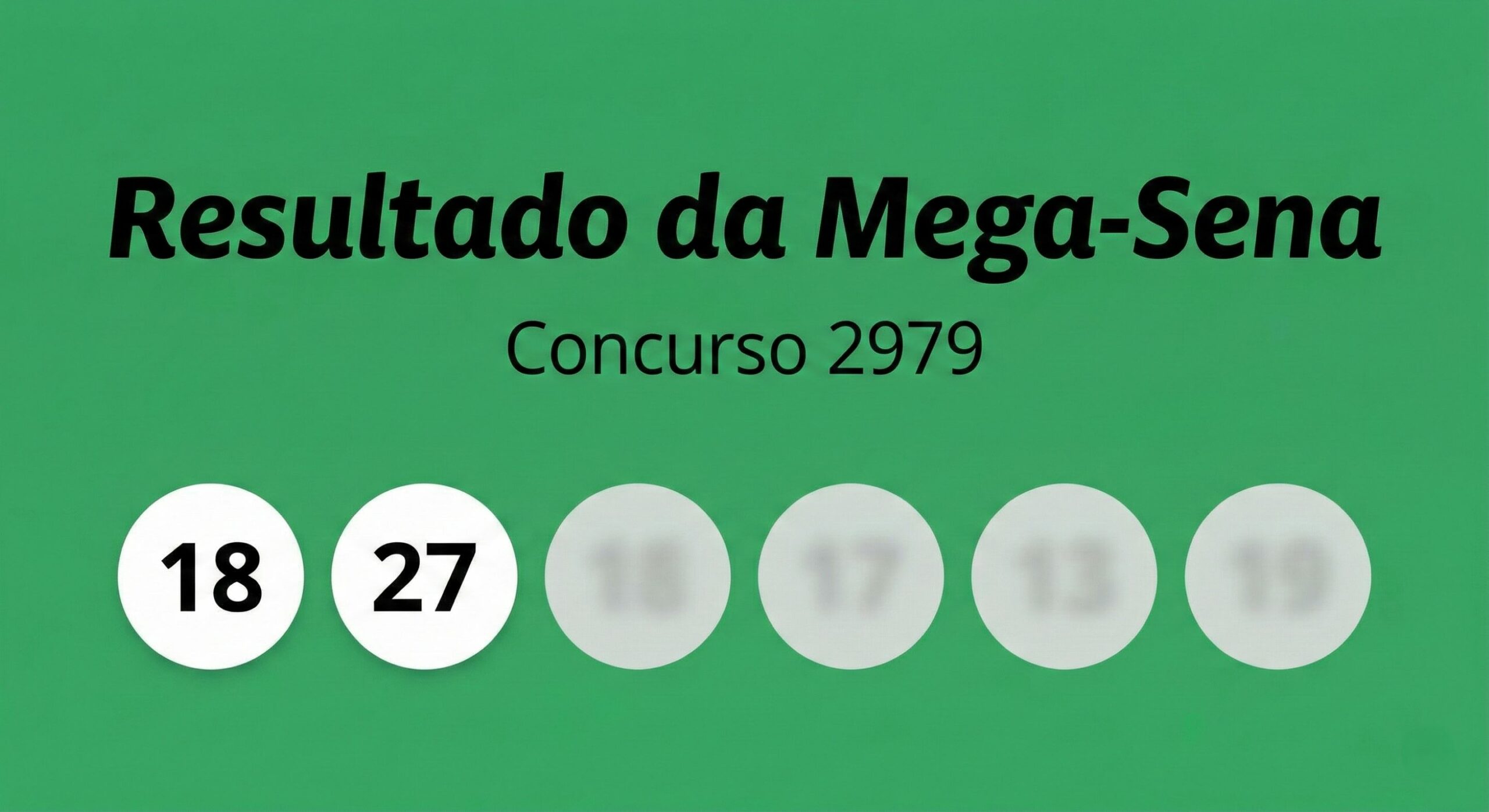 Comunicado oficial para quem apostou na Mega-Sena dia 03, 3ª feira