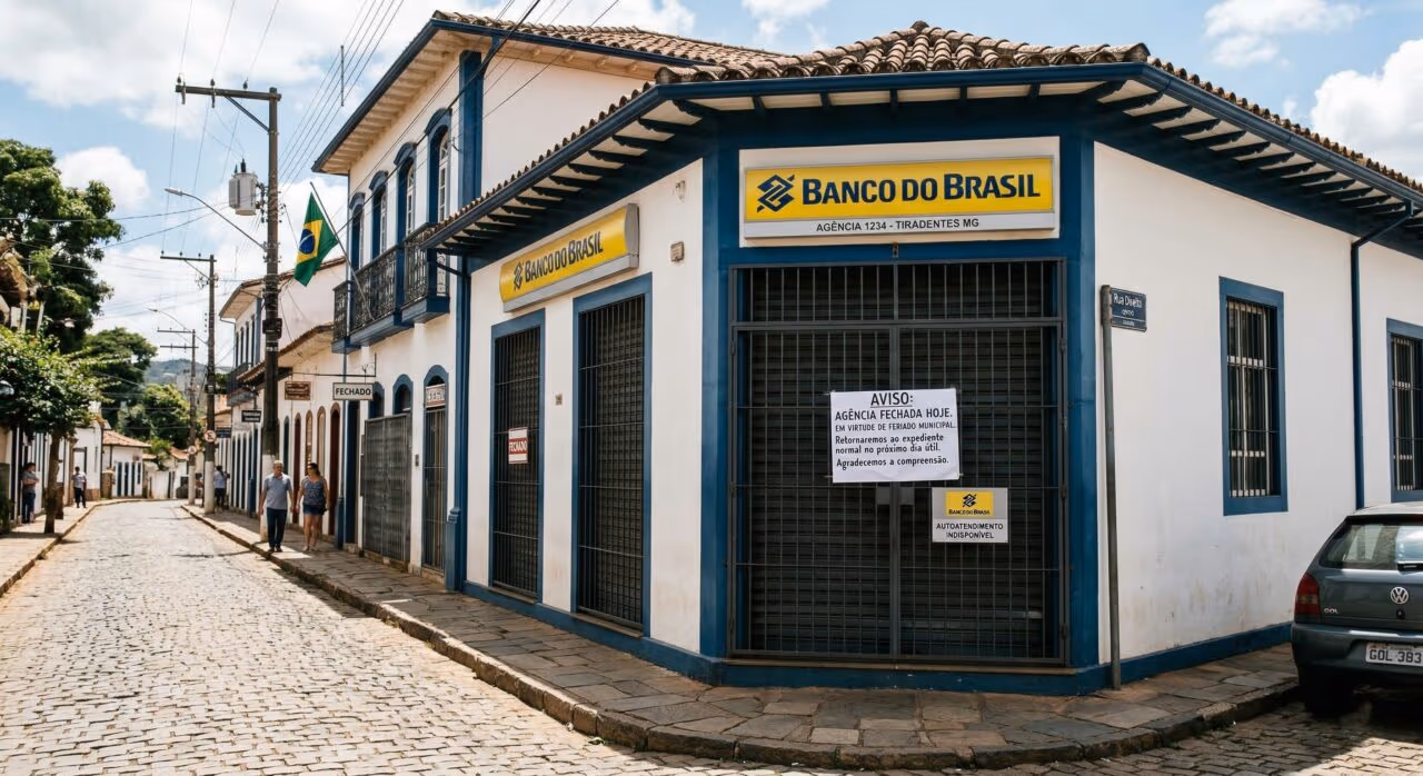 Bancos fecham na 2ª feira, dia 23/03