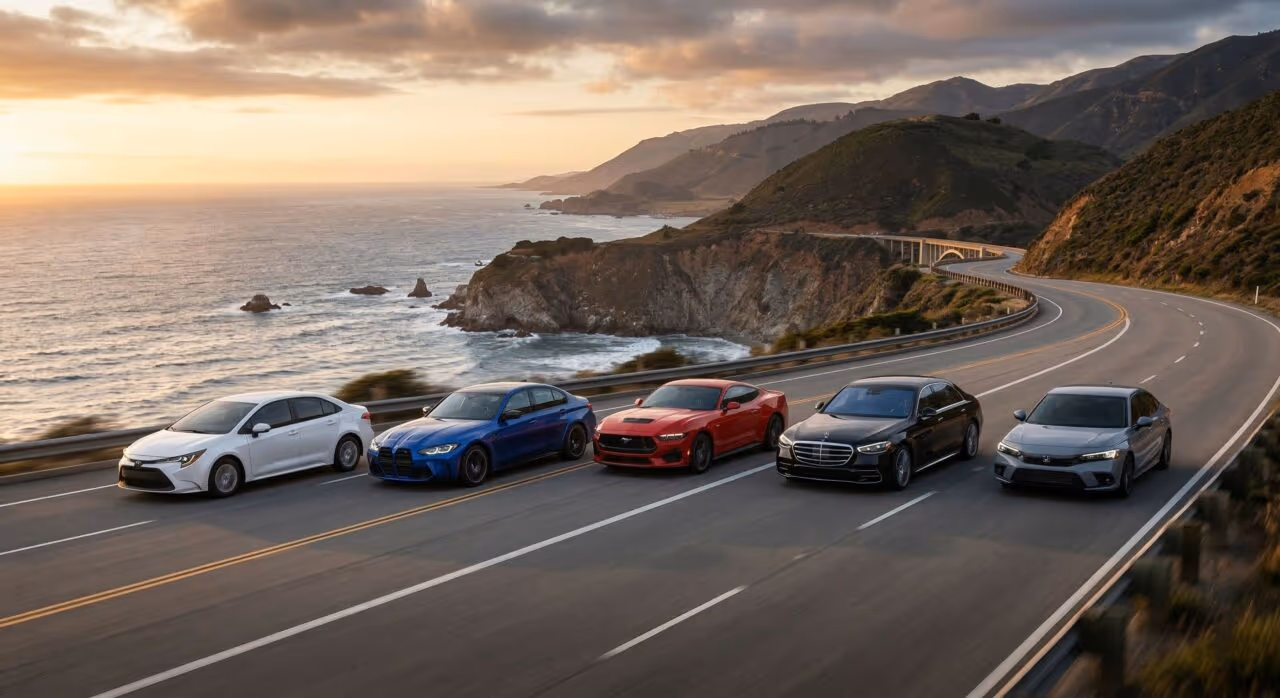 Cinco carros lendários que fizeram história em suas marcas e estão à altura da fama