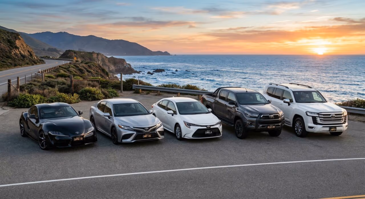Cinco carros da Toyota que especialistas consideram referência e explicam o sucesso da marca
