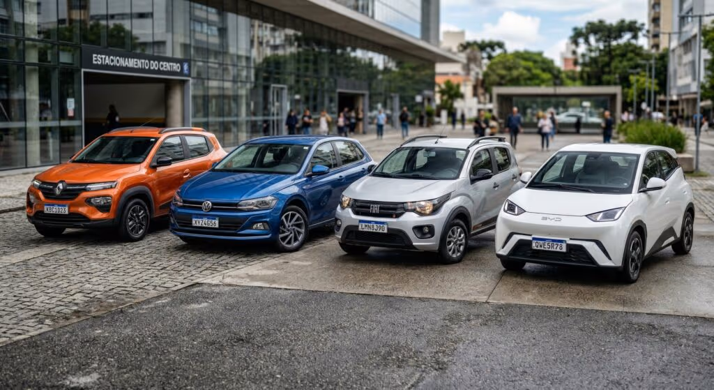Seis carros pequenos que salvam quem vive preso no trânsito das grandes cidades