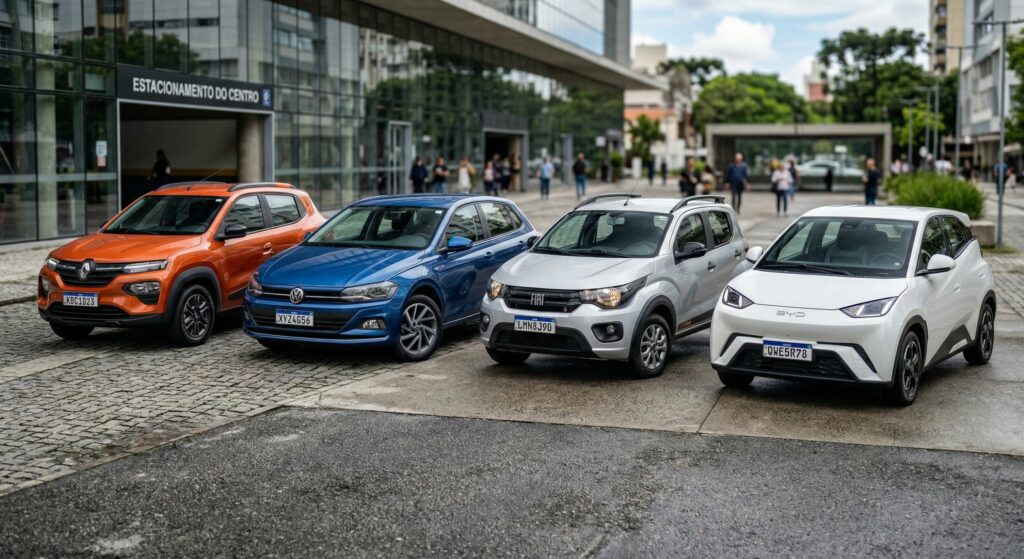 Seis carros pequenos que salvam quem vive preso no trânsito das grandes cidades