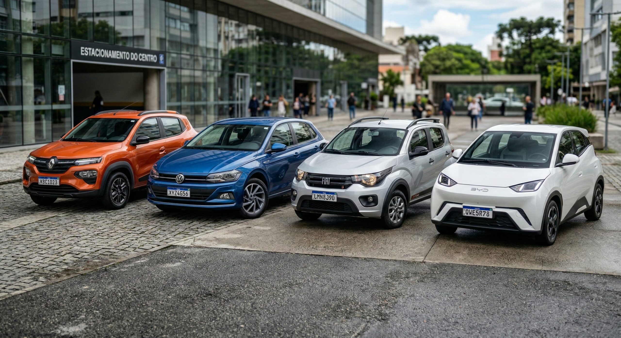 Seis carros pequenos que salvam quem vive preso no trânsito das grandes cidades