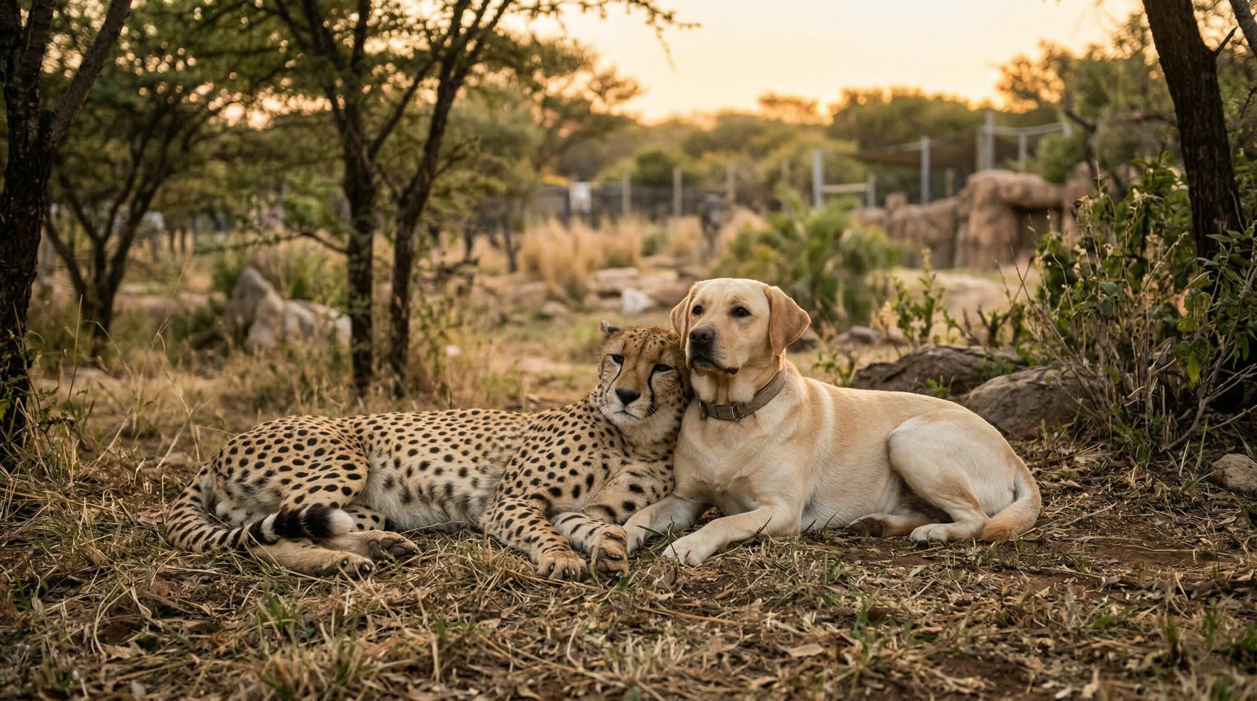 Por que alguns guepardos crescem ao lado de cachorros e como essa parceria ajuda na conservação da espécie