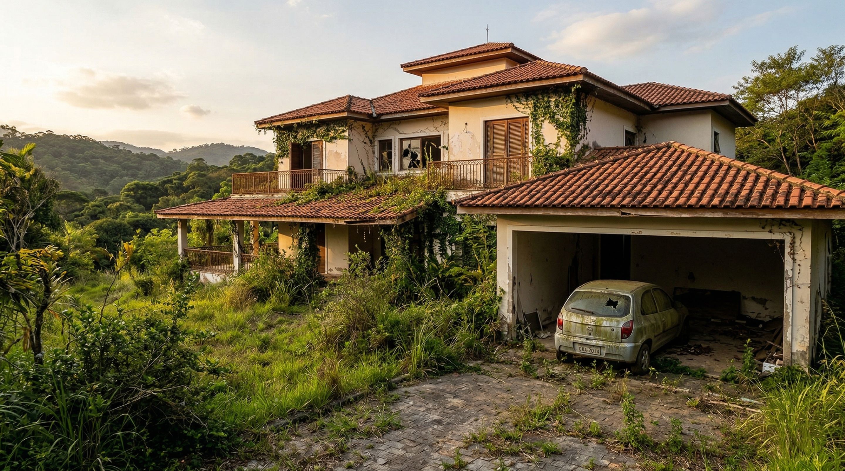 Mansão abandonada é comprada em leilão e se revela um verdadeiro tesouro desenterrado